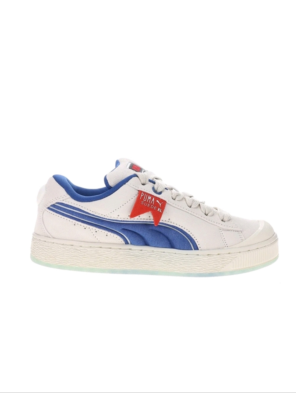 Puma Ghostbusters x Suede XL Stay Puft Marshmallow 399671 01 Men's Size 9.5
